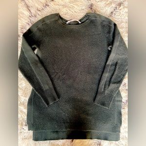 Athleta evergreen crewneck sweater.